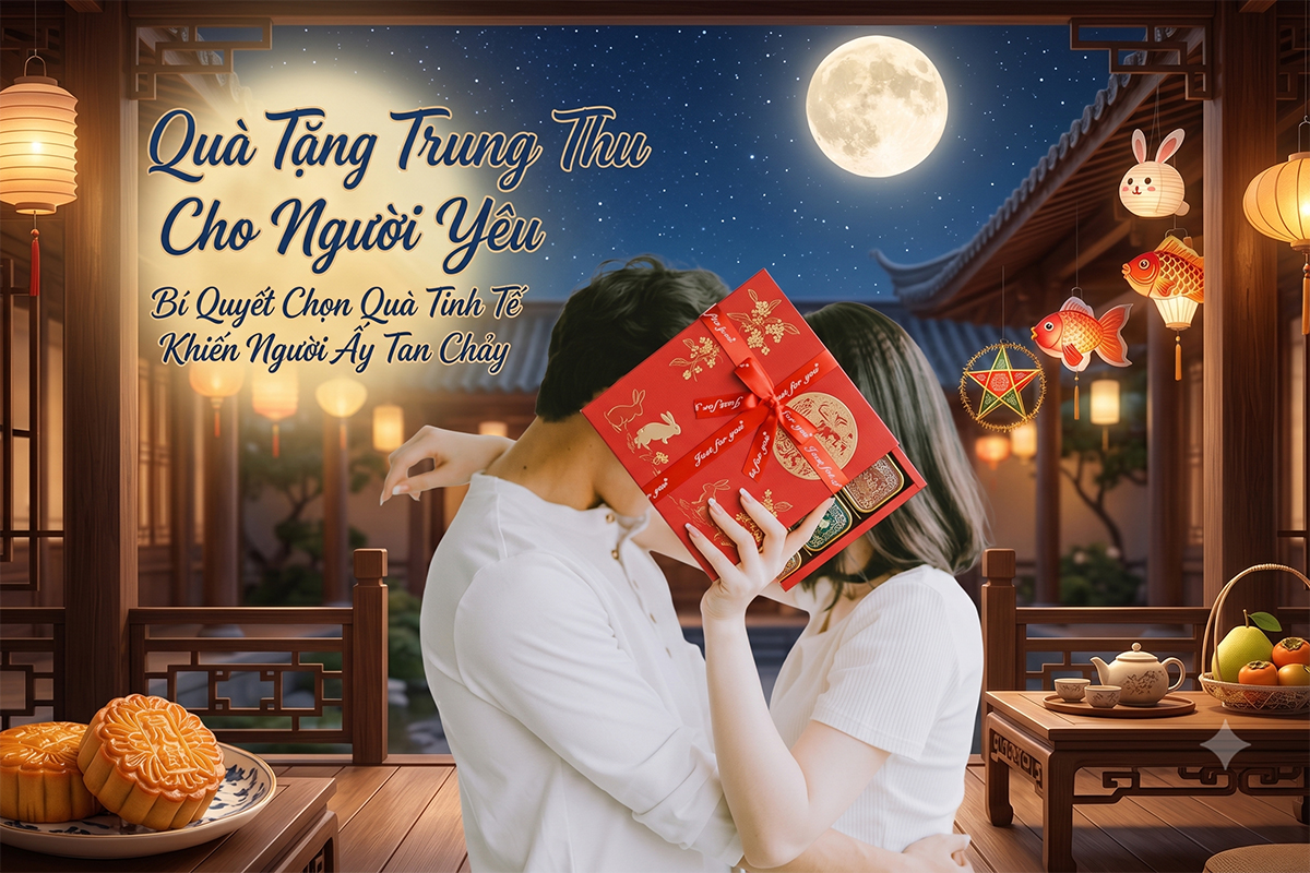 Quà Tặng Trung Thu Cho Người Yêu Bí Quyết Chọn Quà Tinh Tế Khiến Người Ấy Tan Chảy